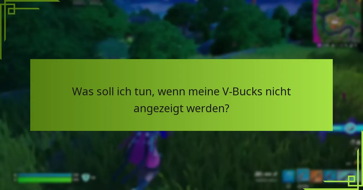 Wie kann ich bestätigen, dass meine V-Bucks hinzugefügt wurden?