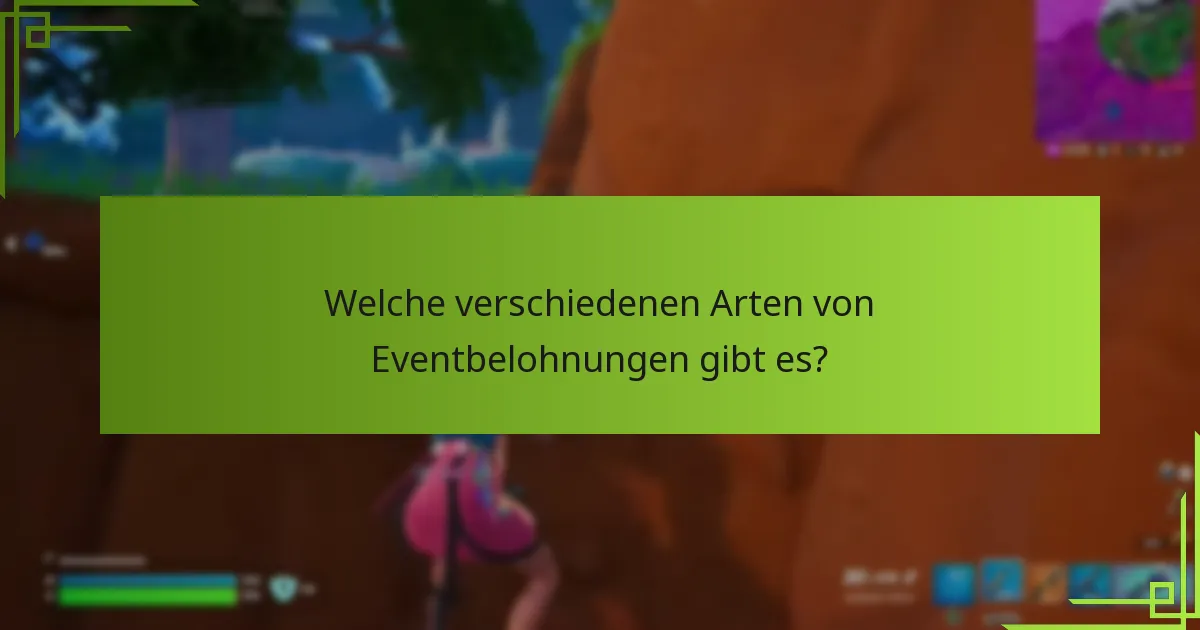 Welche Faktoren beeinflussen den Wert von Eventbelohnungen?